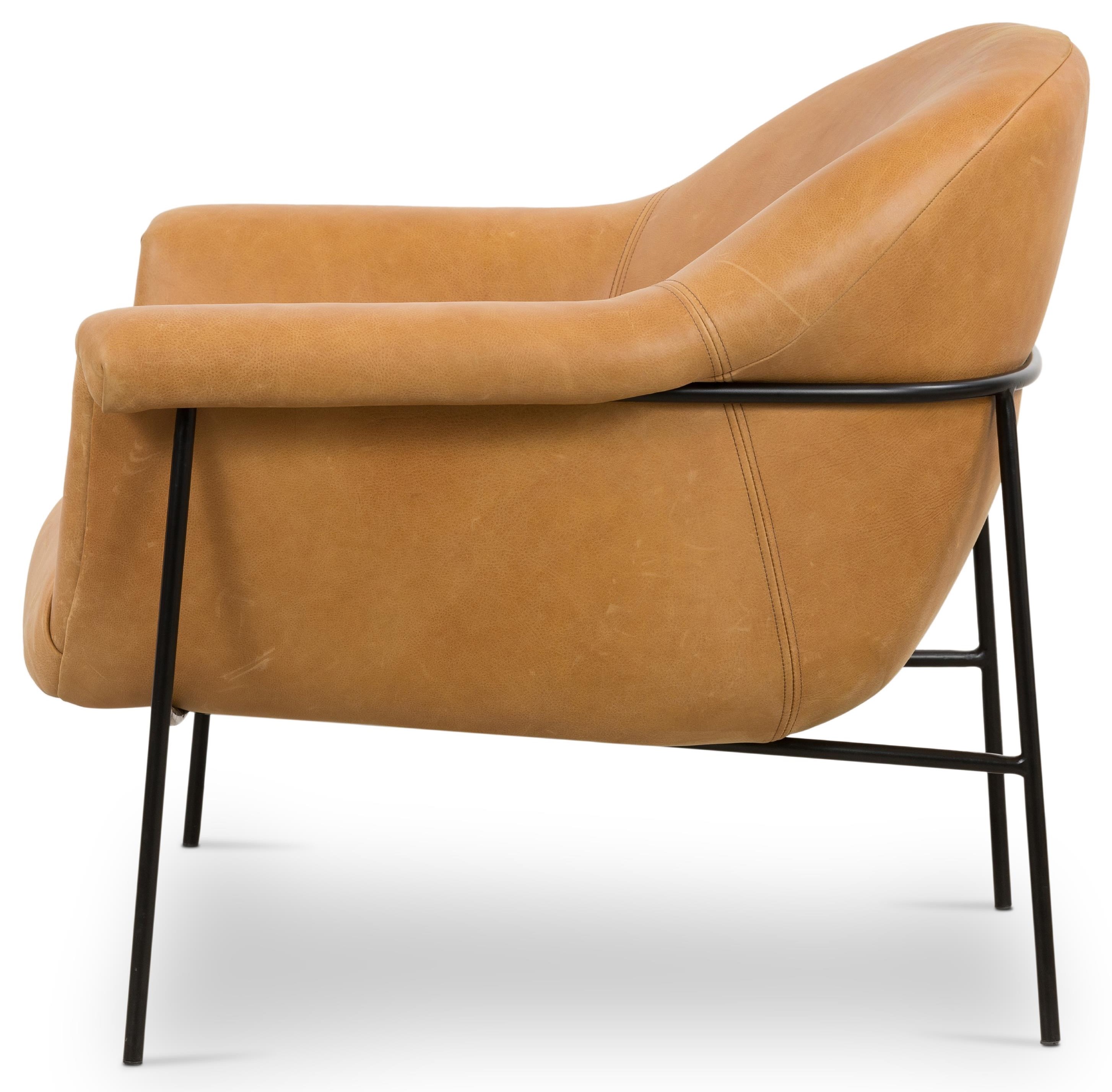 Interior Style Upholstered Accents Leather Accent Chair
