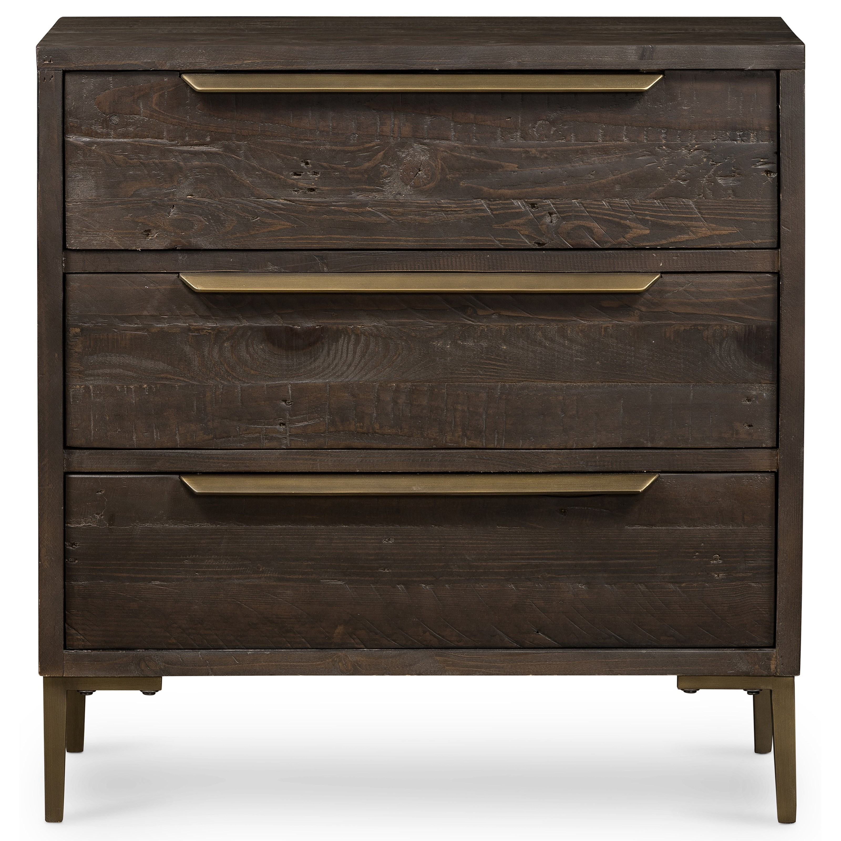 Reclaimed Pine 3-Drawer Dresser
