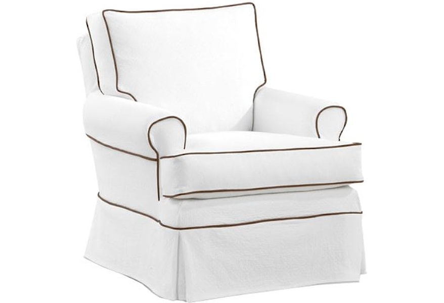 Four Seasons Furniture Accent Chairs Transitional Sara Swivel