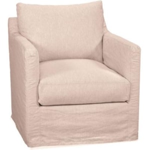 Four Seasons Furniture Accent Chairs Transitional Miles Swivel Glider Chair With Track Arms Jacksonville Furniture Mart Upholstered Chairs