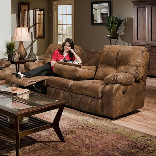 86 Inch Reclining Sofa With Pillow Arms 565 By Franklin Wil Franklin 565 86 Inch Reclining Sofa With Pillow Arms