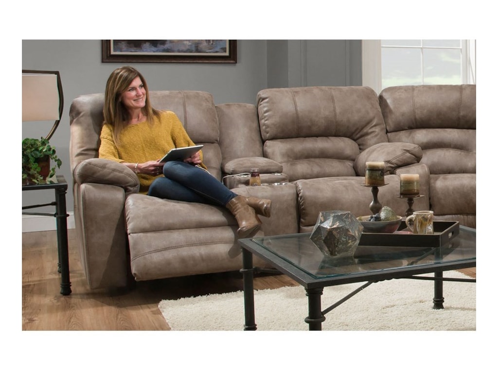 Franklin LegacyReclining Console Loveseat