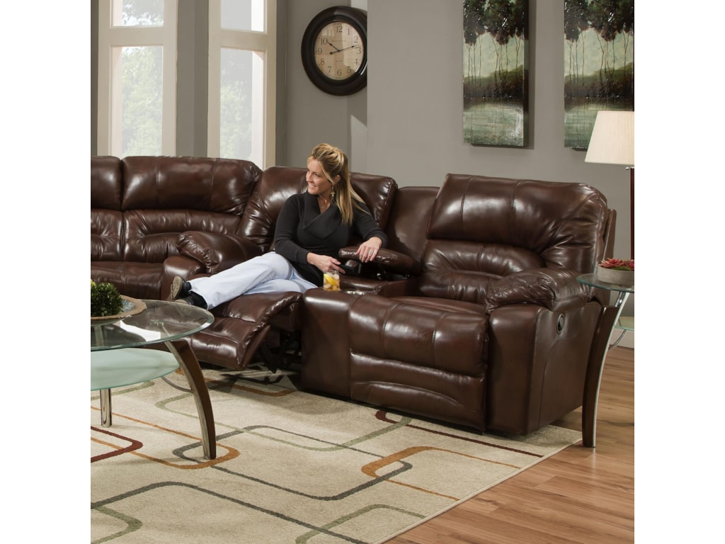 Franklin LegacyReclining Console Loveseat
