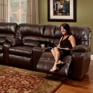 Franklin 596 Reclining Console Loveseat Wilcox Furniture Reclining Loveseats