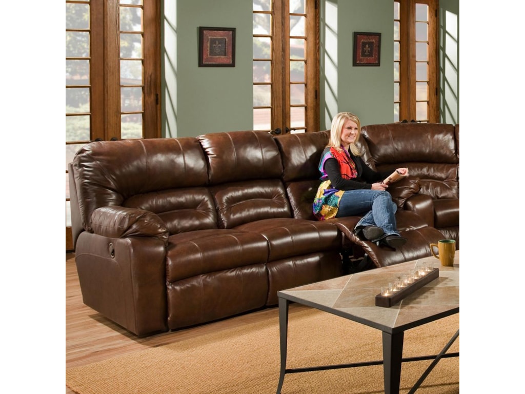 Franklin 596Reclining Sofa with Table