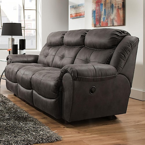 reclining sofa - lisbonfranklin - wilcox furniture - reclining