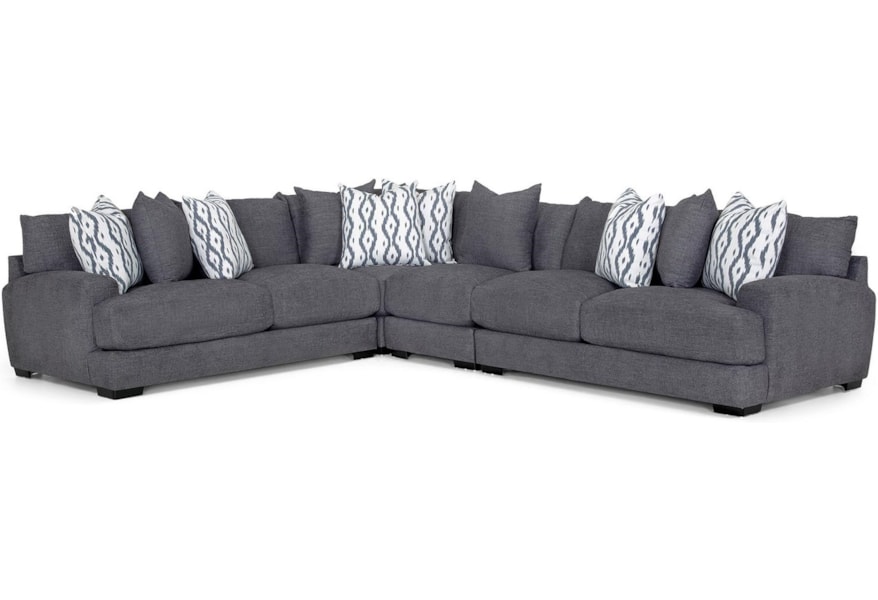 Franklin Glasgow 3 Piece Sectional Darvin Furniture Franklin Glasgow 3 Piece Sectional
