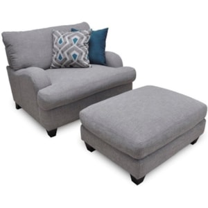 Franklin Paradigm 89288 3521 05 89218 Chair And A Half Ottoman Furniture And Appliancemart Chair Ottoman Sets