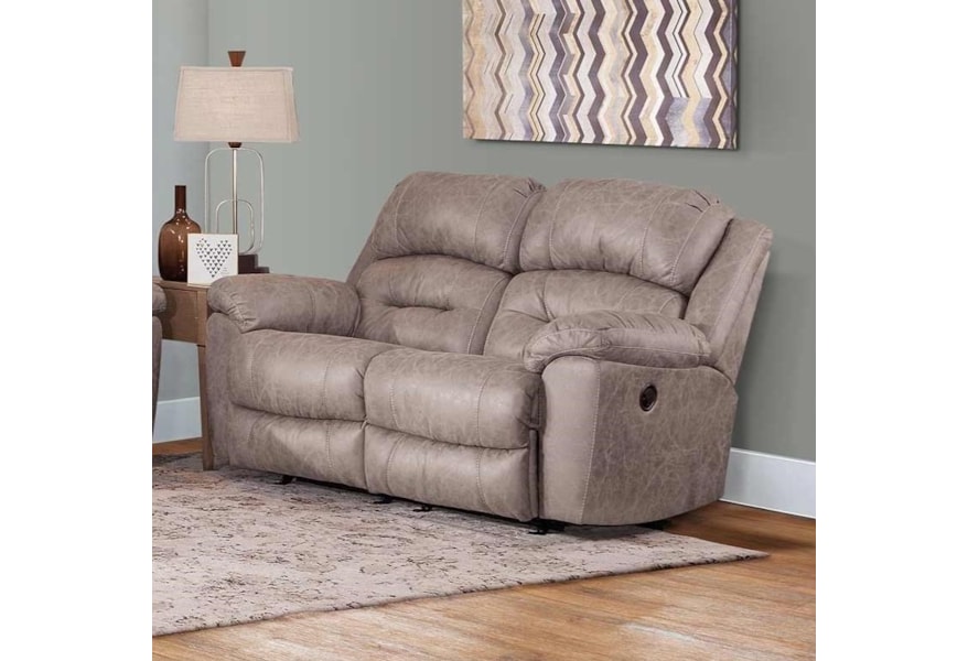 Franklin Bellamy Casual Manual Rocking Reclining Loveseat Wilcox Furniture Reclining Loveseats