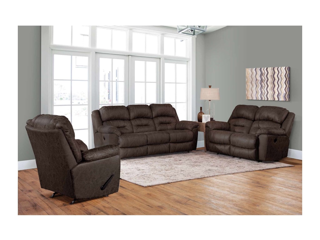Franklin BellamyPower Rocking Reclining Loveseat