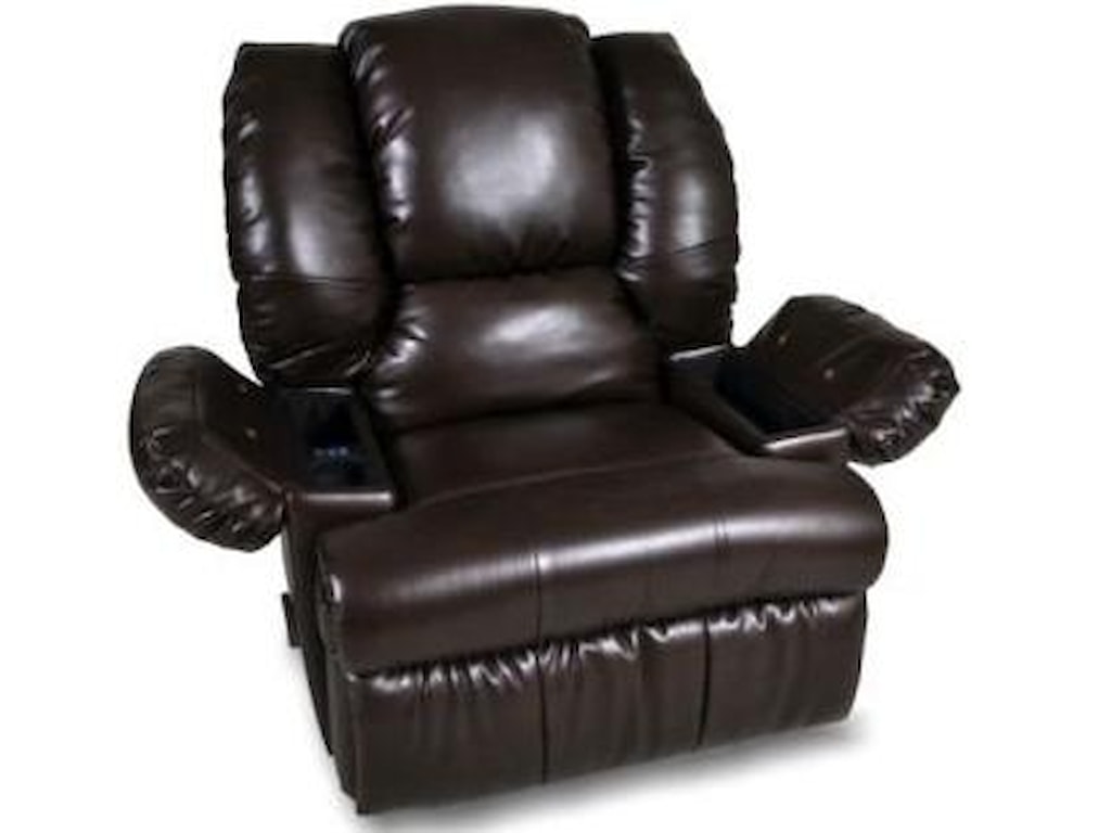 Rocker Recliner With Dual Arm Storage Rocker Recliners By