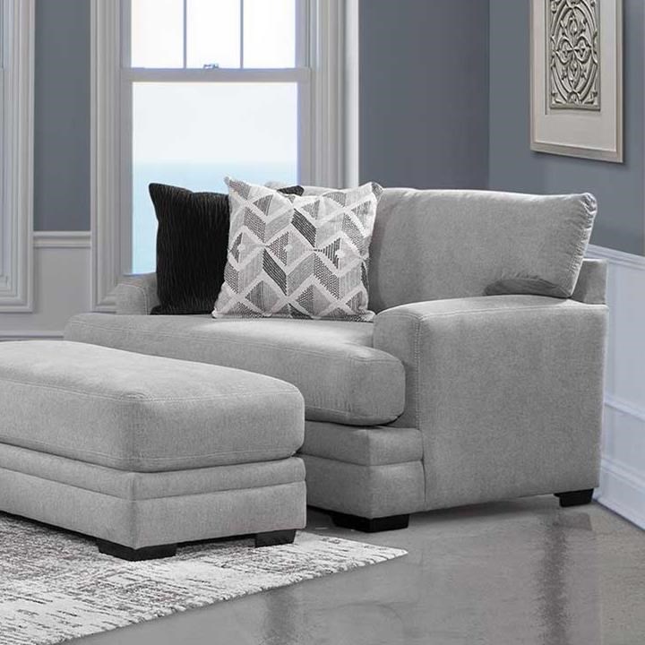 Franklin Cleo Contemporary Chair And A Half Howell Furniture Chair A Half