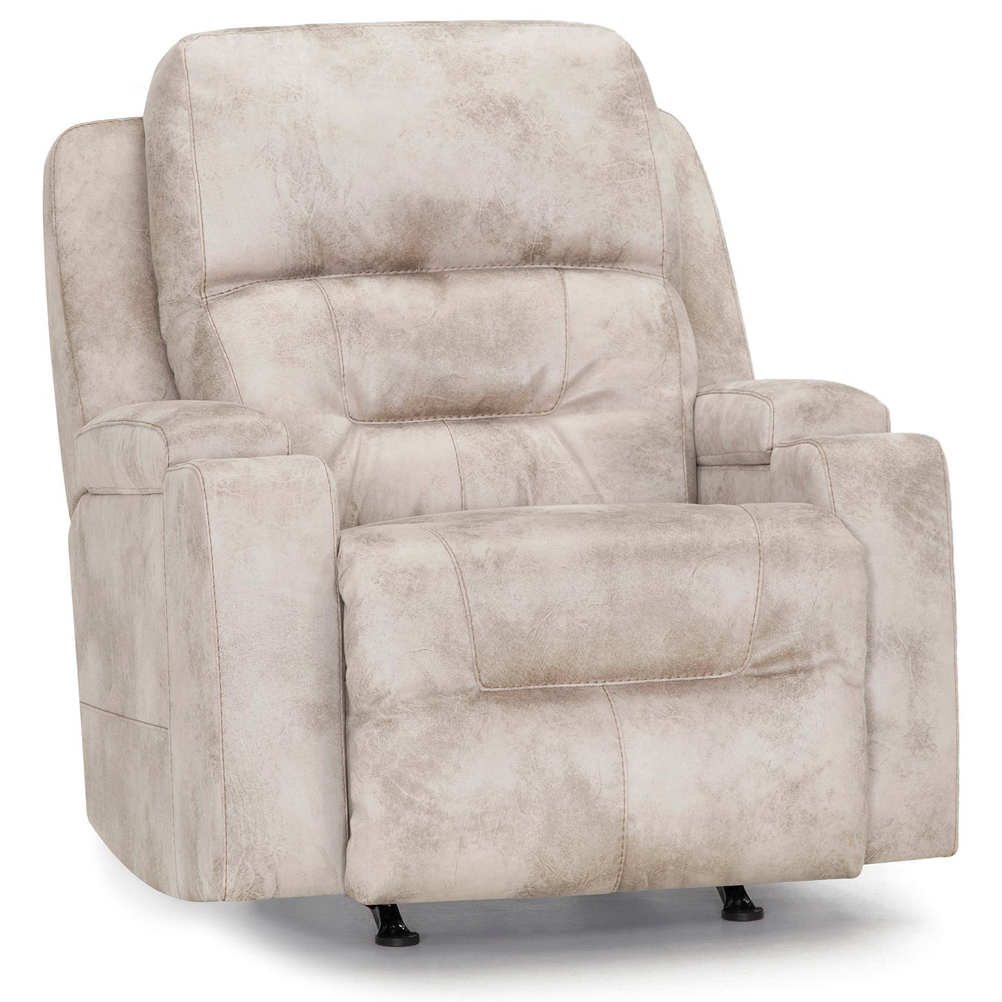Franklin Commander 4748 Casual Triple Power Rocker Recliner With Lights And Cup Holders Furniture And Appliancemart Recliners