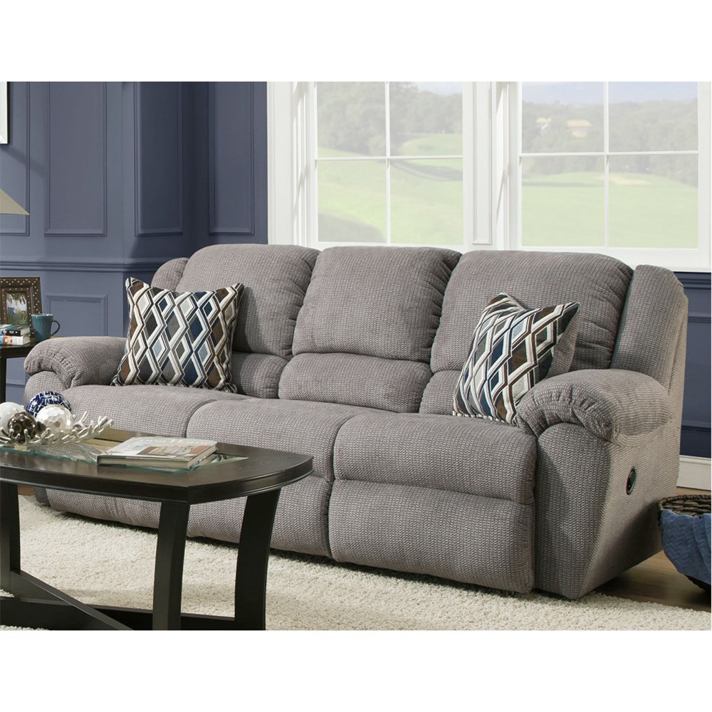 Franklin District Reclining Sofa With Pillow Arms Rune S