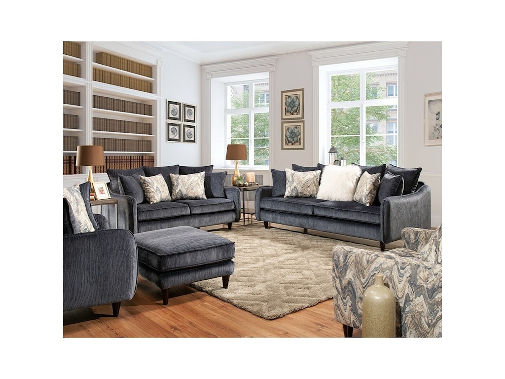 Franklin Mila Stationary Living Room Group Turk Furniture