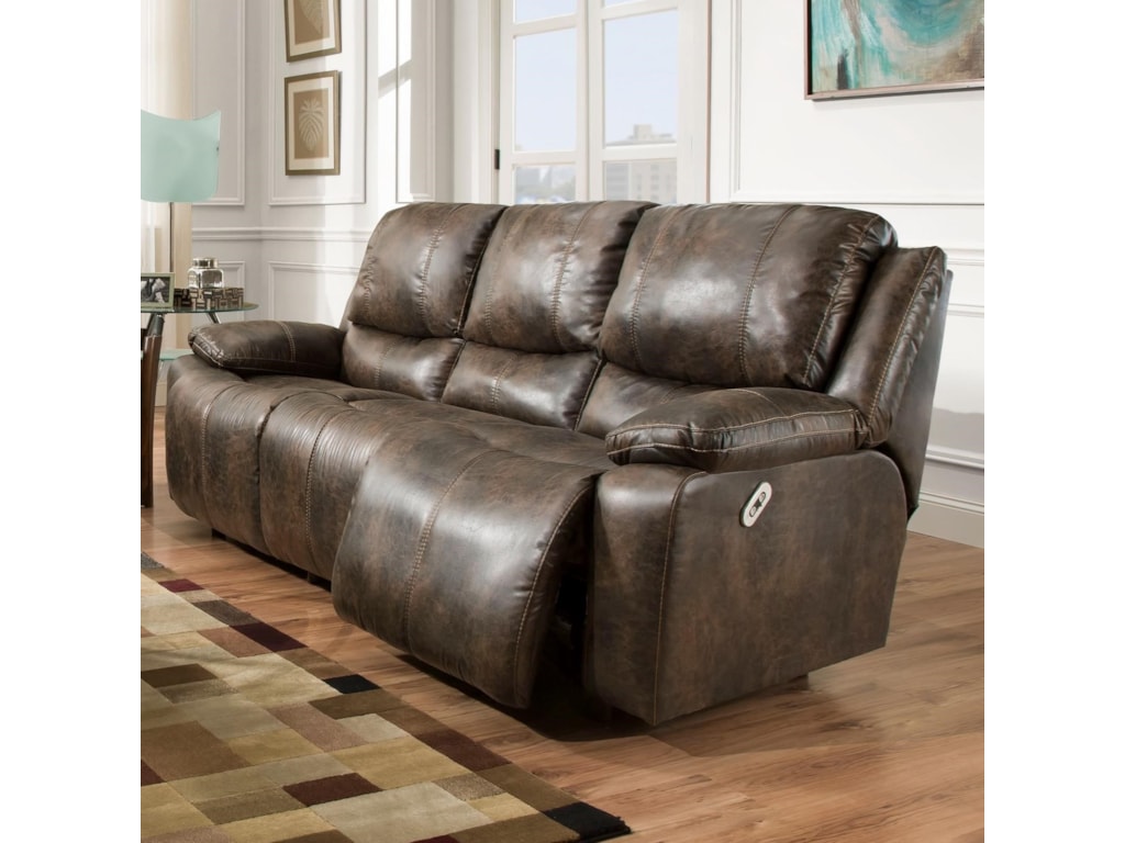 Franklin Montana Reclining Sofa With Backrest Usb Port Franklin Montana Reclining Sofa With Pwr Backrest Usb