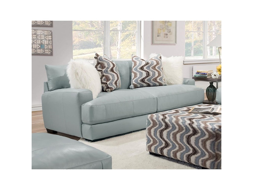 Franklin 909 Contemporary Sofa With Track Arms Turk Furniture