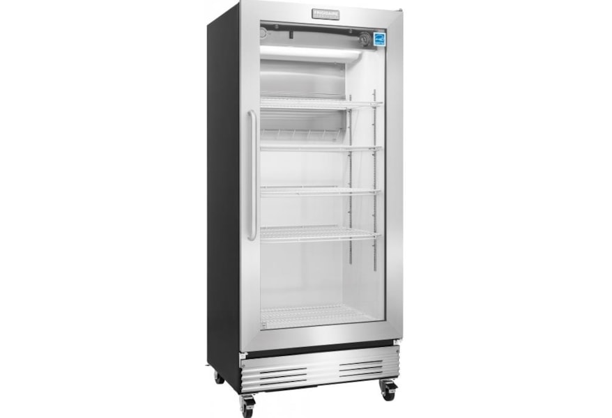 Frigidaire Commercial 18 4 Cu Ft Glass Door Merchandiser Vandrie Home Furnishings Refrigerator Beverage Coolers
