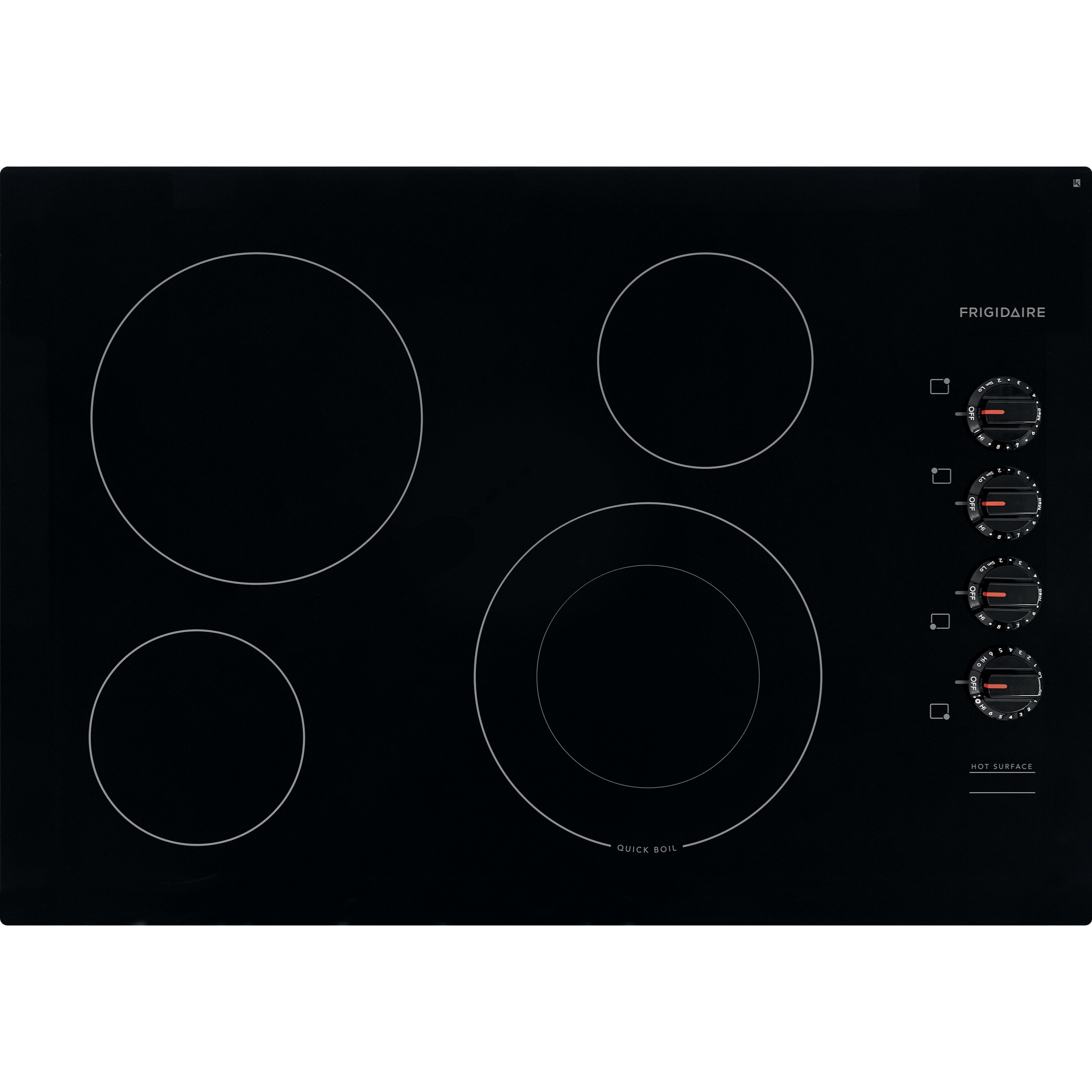 frigidaire 36 inch electric cooktop
