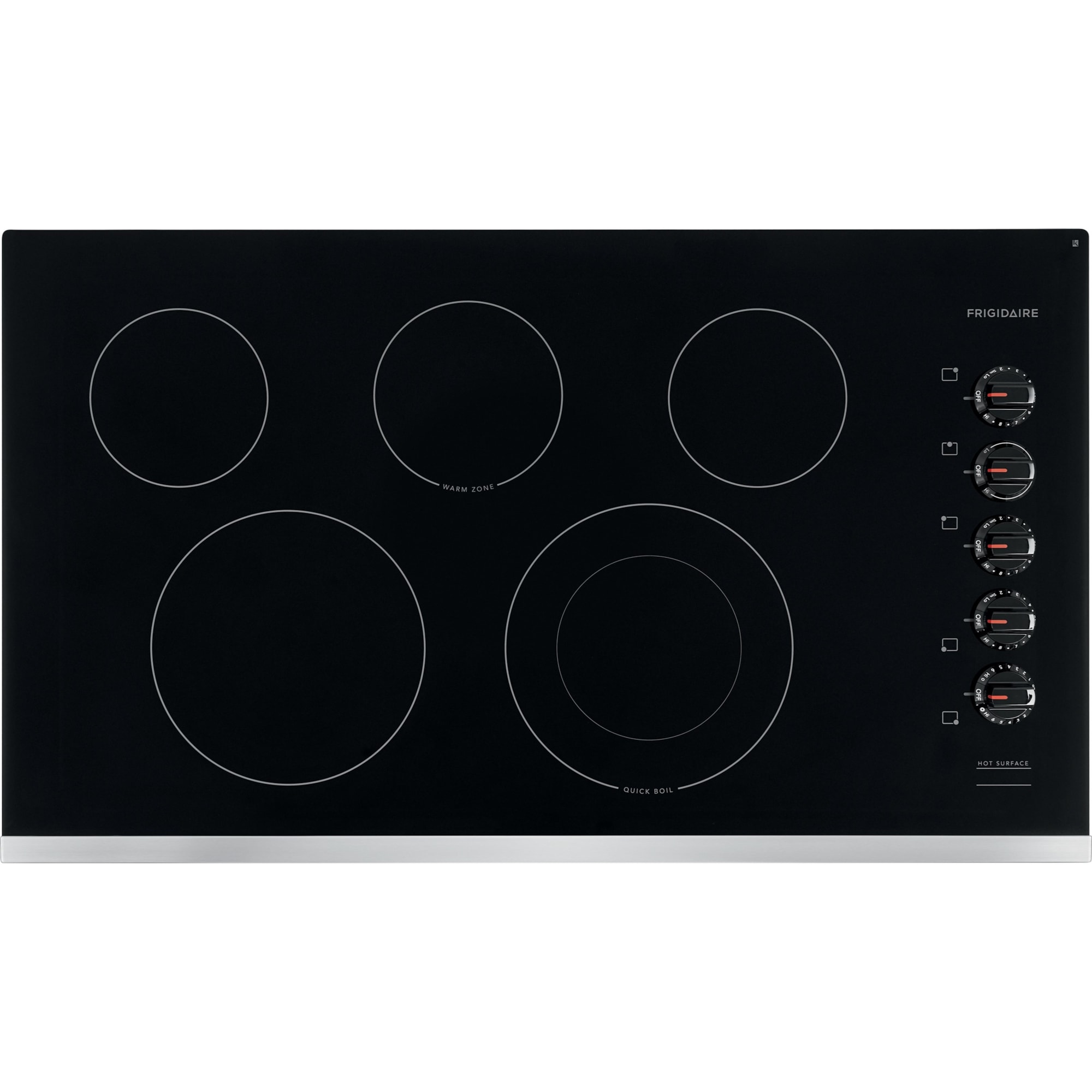 Frigidaire FFEC3625US 36 Electric Cooktop with Ceramic Glass Top | VanDrie  Home Furnishings | Cooktop - Electric