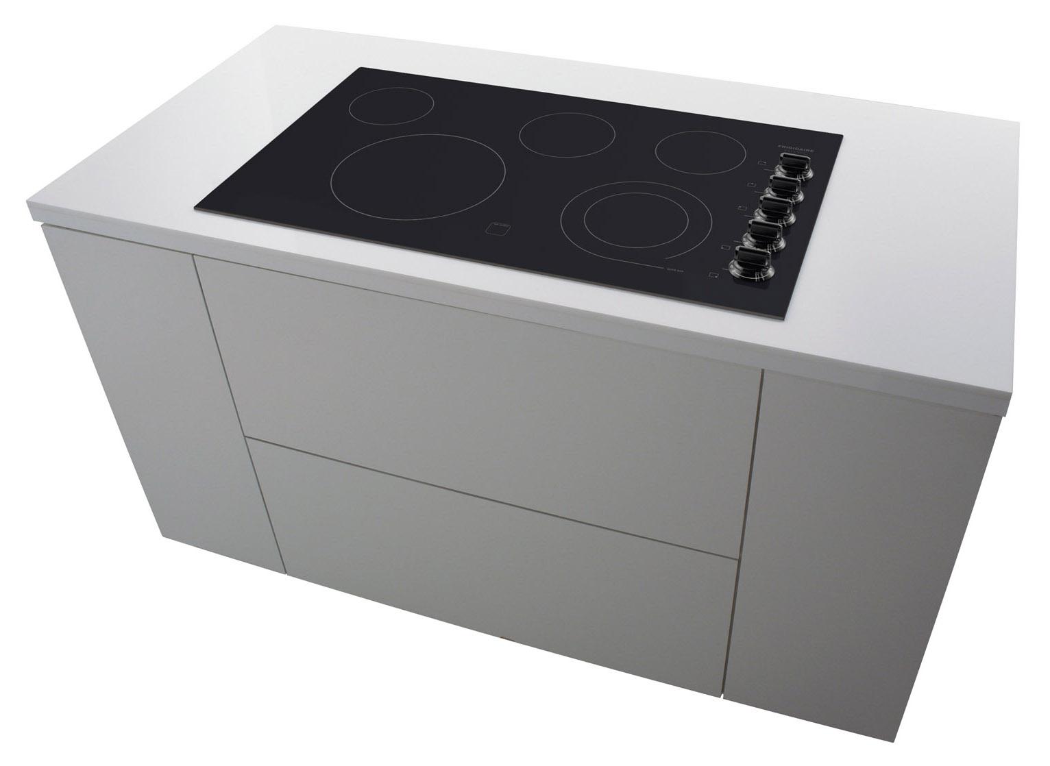 Frigidaire Fgec3645kb Gallery 36 Built In Electric Cooktop With 5