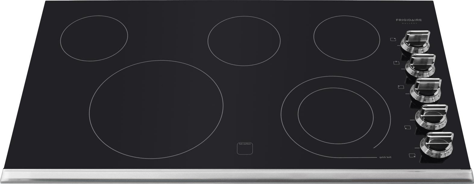 Frigidaire Gallery 36 Built In Electric Cooktop With 5 Radiant