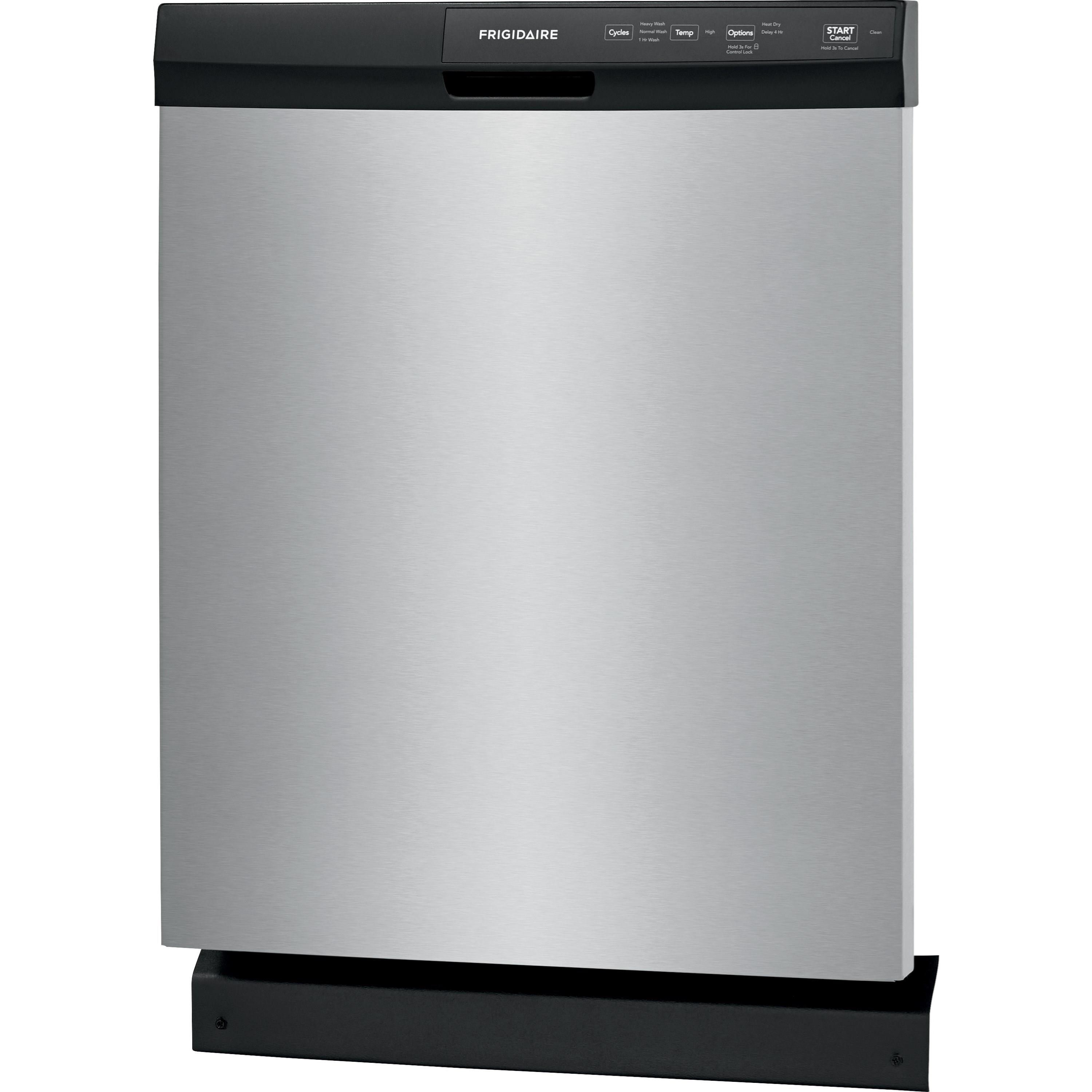 frigidaire built in dishwasher