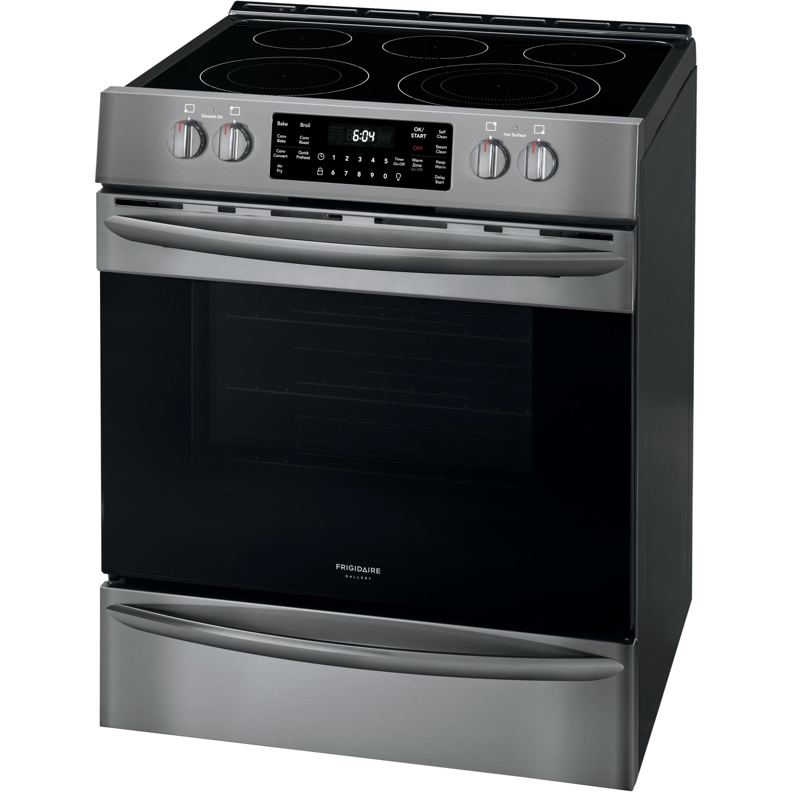 frigidaire air fry stove electric