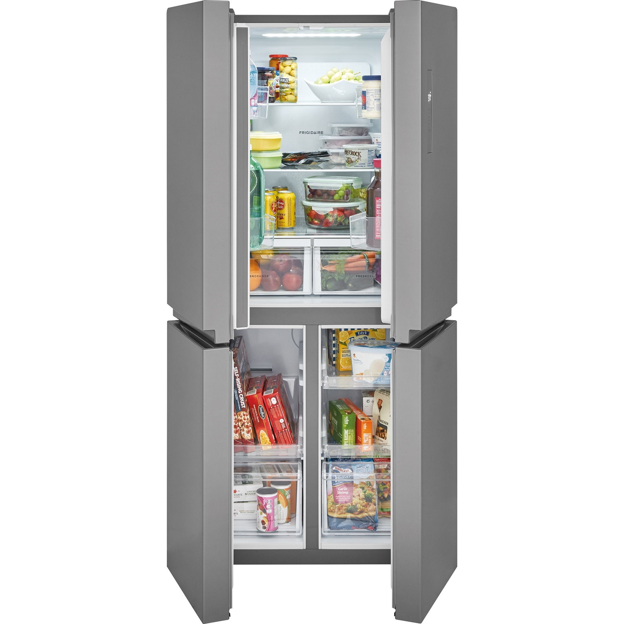 Frigidaire 17 4 Cu Ft 4 Door Refrigerator Sheely S Furniture