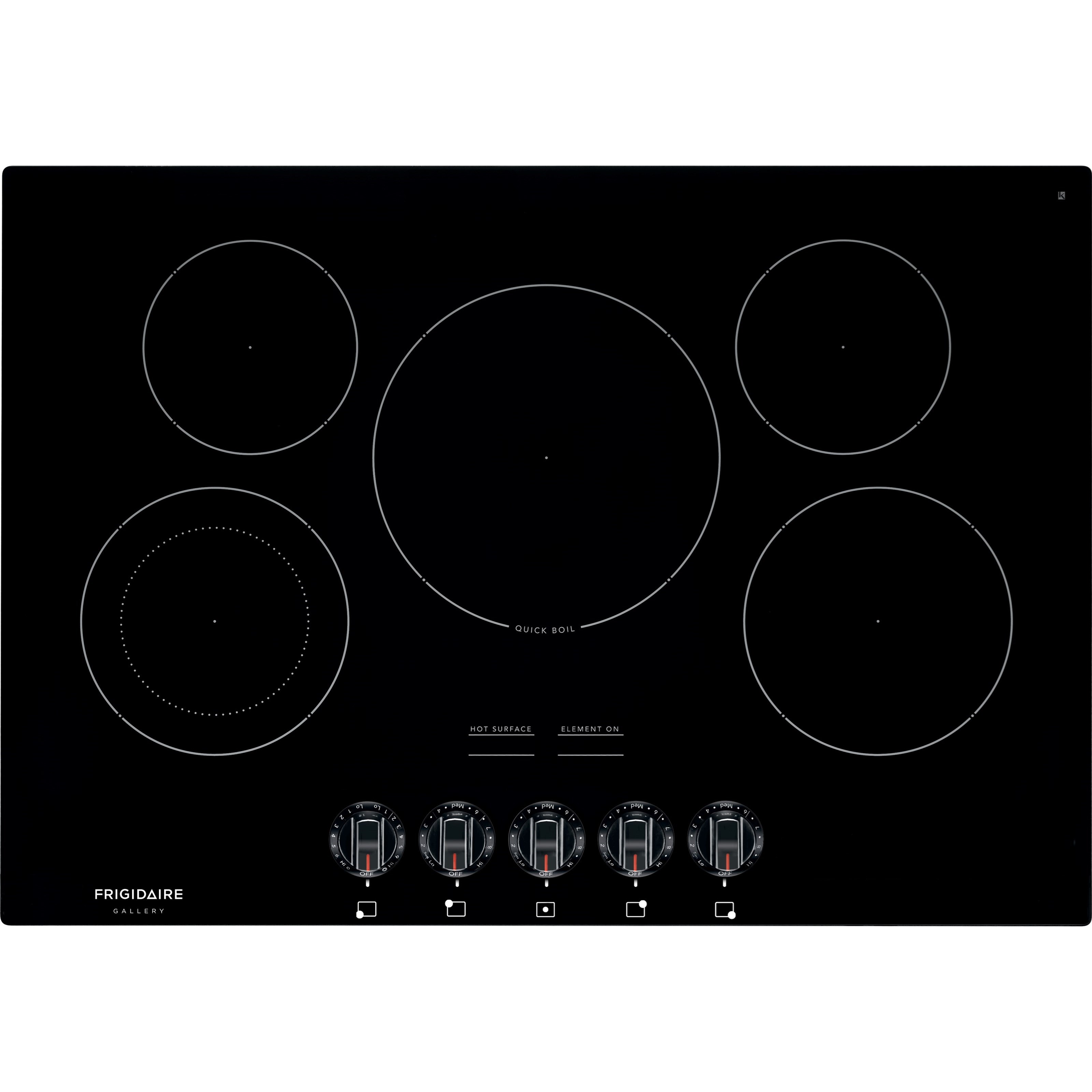 frigidaire professional cooktop electric