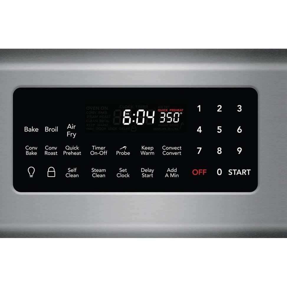 frigidaire electric range gcre3060af