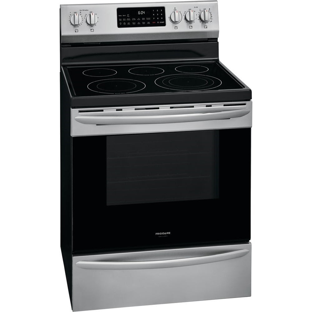 frigidaire electric stove with air fryer