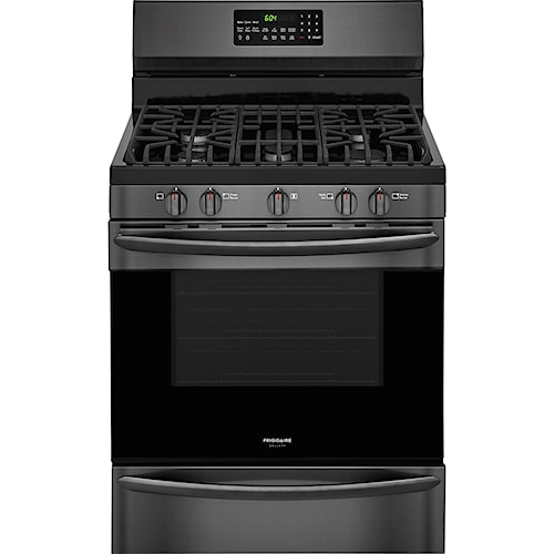 Frigidaire 30 Gallery Smudge Proof Gas Range With True Convection Frigidaire Gallery Gas Ranges 30