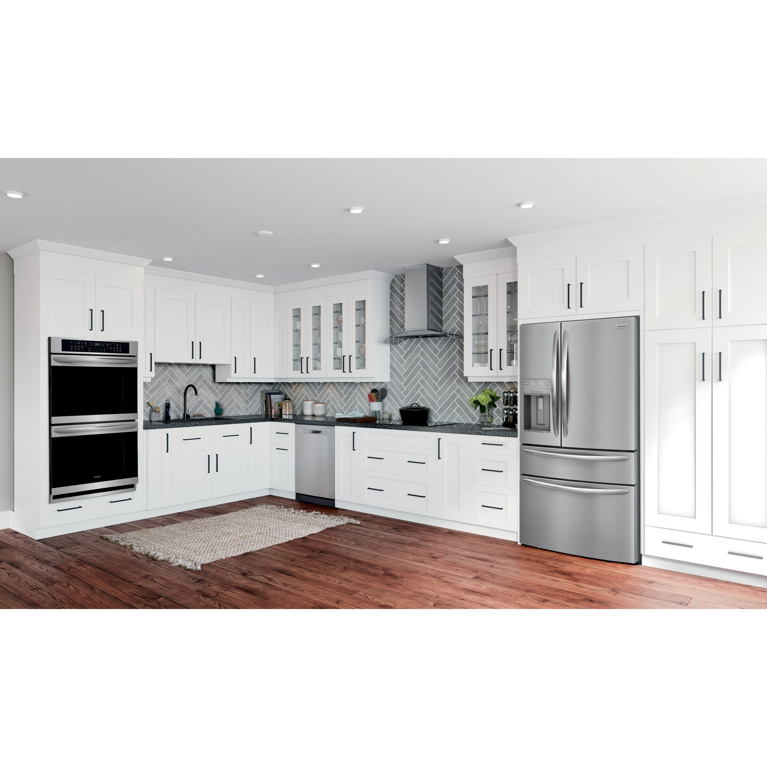 Frigidaire 21 8 Cu Ft Counter Depth 4 Door French Door Refrigerator Westrich Furniture Appliances Refrigerator French Door