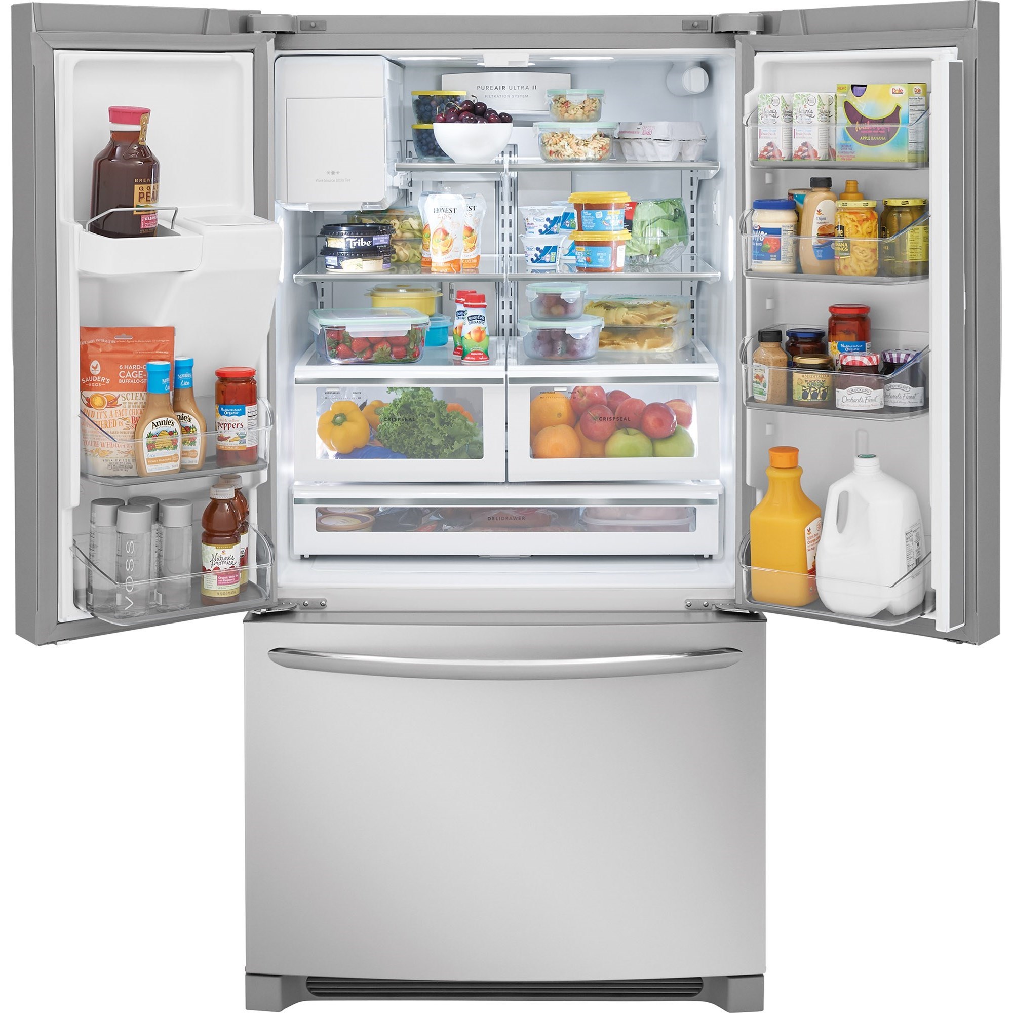 Frigidaire Fghb2868tf 26 8 Cu Ft French Door Refrigerator Furniture And Appliancemart Refrigerator French Door