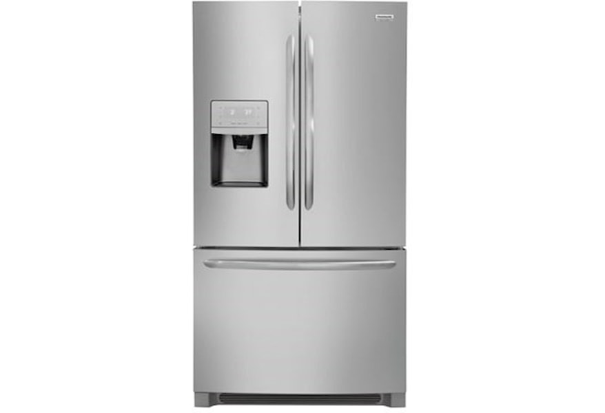 Frigidaire 21 7 Cu Ft Counter Depth French Door Refrigerator Vandrie Home Furnishings Refrigerator French Door