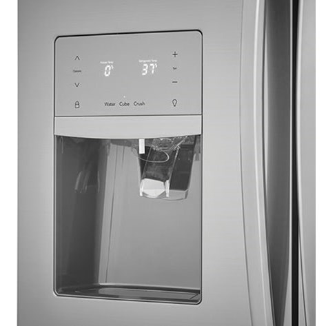 Frigidaire Fghd2368tf 21 7 Cu Ft Counter Depth French Door Refrigerator Furniture And Appliancemart Refrigerator French Door