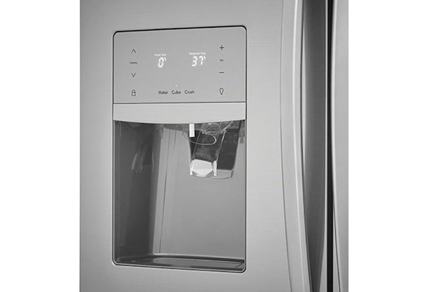 Frigidaire Fghd2368tf 21 7 Cu Ft Counter Depth French Door Refrigerator Furniture And Appliancemart Refrigerator French Door