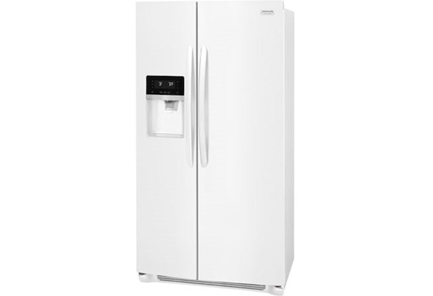 Frigidaire 25 5 Cu Ft Side By Side Refrigerator Westrich
