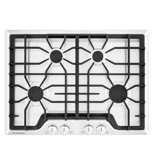 Frigidaire Fggc3045qw Gallery 30 Gas Cooktop With Continuous