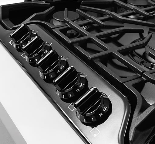 kenmore elite 36 downdraft gas cooktop stainless steel