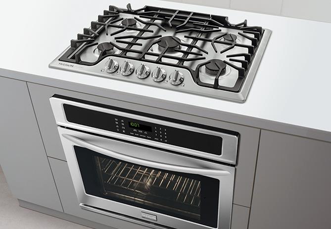 frigidaire professional cooktop gas