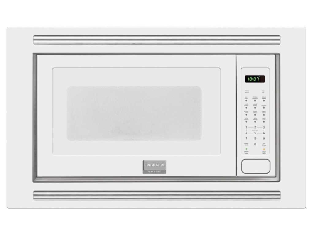 Frigidaire Fgmo205kwgallery 2 0 Cu Ft Built In Microwave With Frigidaire Microwaves2 0 Cu Ft Built In Microwave Shown White Stainless Steel