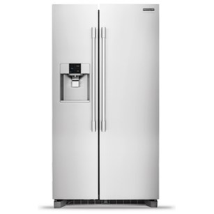 Frigidaire 22 6 Cu Ft Counter Depth Side By Side Refrigerator Westrich Furniture Appliances Refrigerator Side X Side With Dispenser