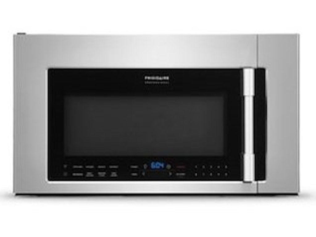 Frigidaire 2 1 Cu Ft Over The Range Microwave Sheely S Furniture Ft Over The Range Microwave By Frigidaire Professional Collection Microwaves