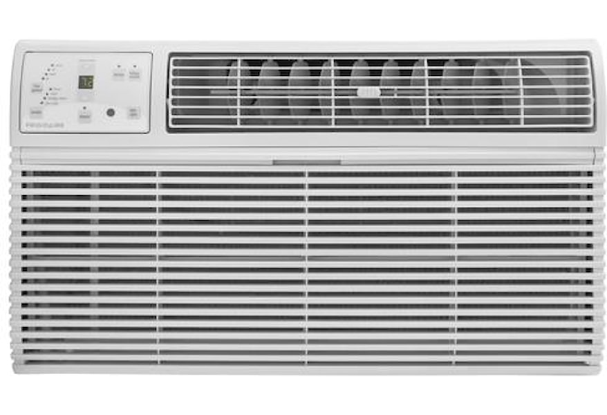 Frigidaire Room Air Conditioners 10 000 Btu Built In Room Air Conditioner With Supplemental Heat Vandrie Home Furnishings Ac Wall Units
