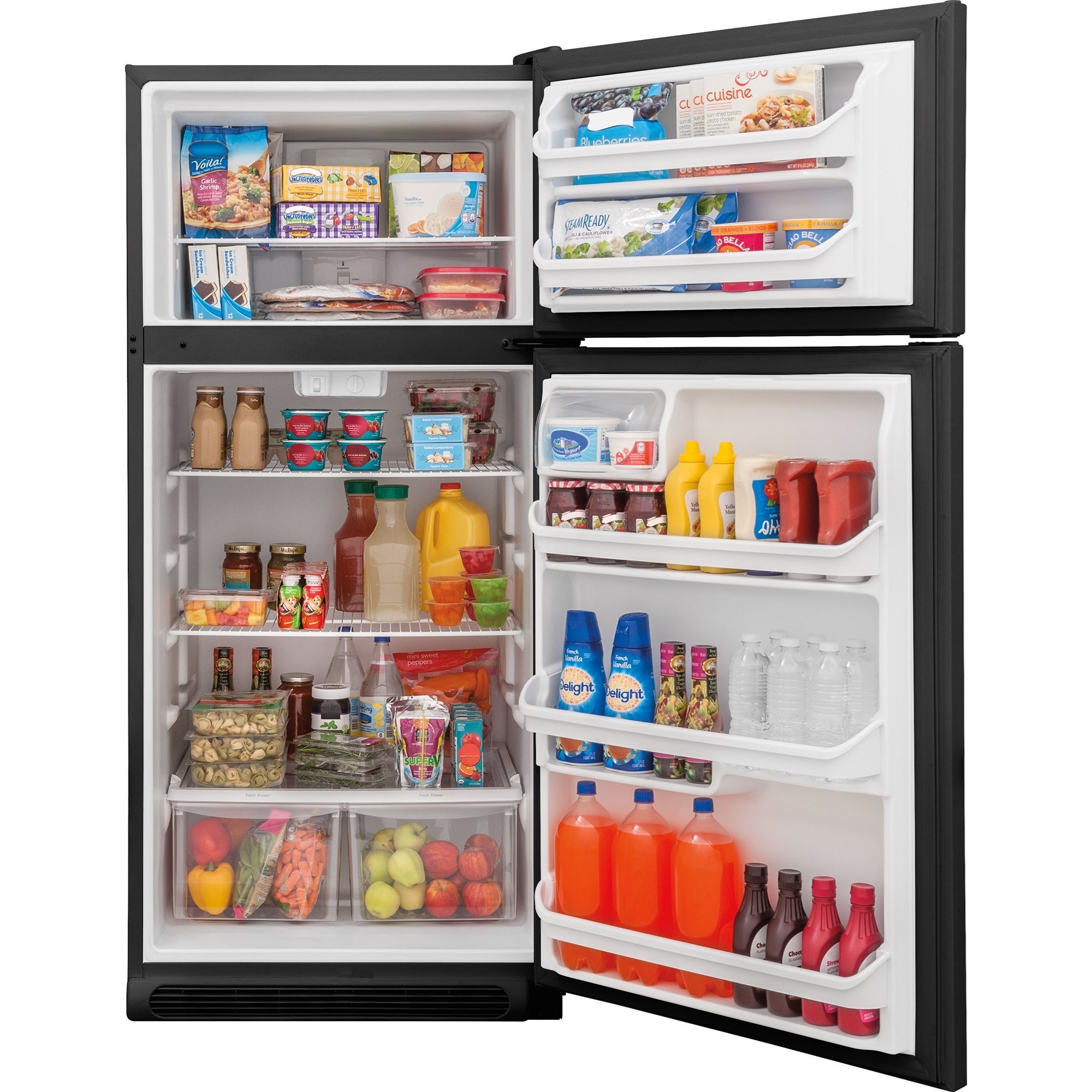 how big is a 18 cubic foot refrigerator