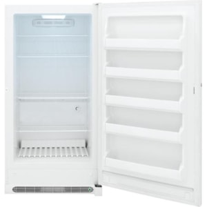 Frigidaire Energy Star 16 6 Cu Ft Upright Freezer With Frost Free Operation Westrich Furniture Appliances Freezers Upright Frost Free