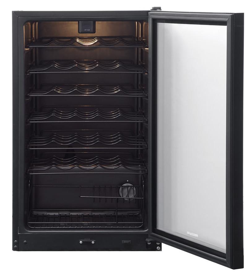 Frigidaire 3 9 Cu Ft Wine Cooler With 35 Bottle Capacity Westrich Furniture Appliances Refrigerator Wine Cooler
