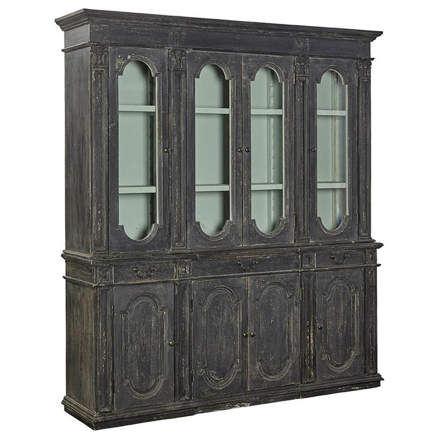 Furniture Classics Accents Squires Bookcase China Cabinet With
